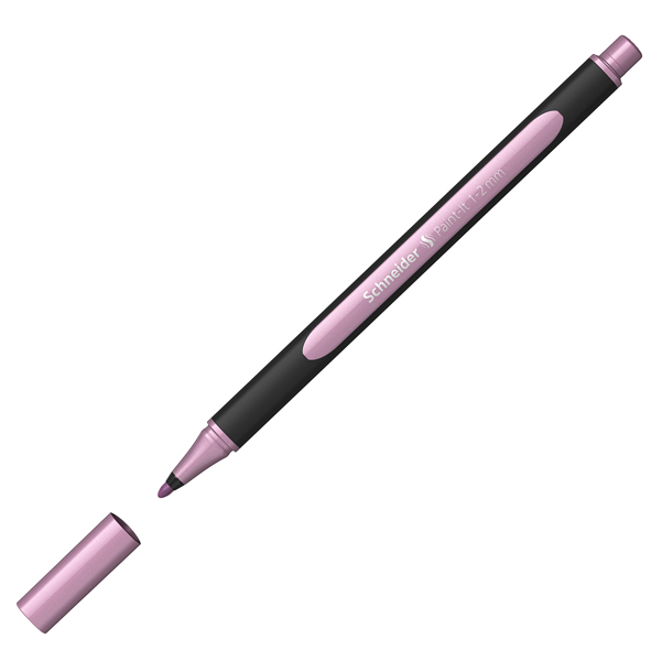  Pennarello Metallic Liner 020 - punta 1,2 mm - rosa - Schneider 