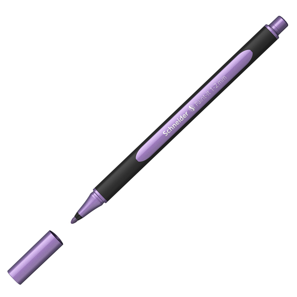  Pennarello Metallic Liner 020 - punta 1,2 mm - viola - Schneider 