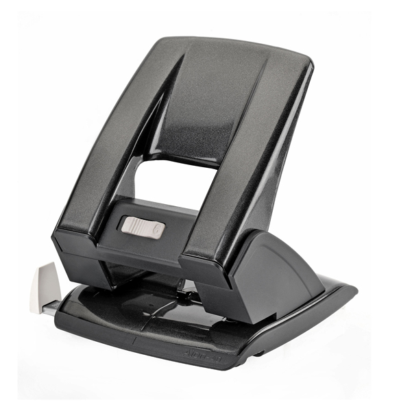  Perforatore Kangaro - 2 fori - max 40 fogli - nero - Iternet 