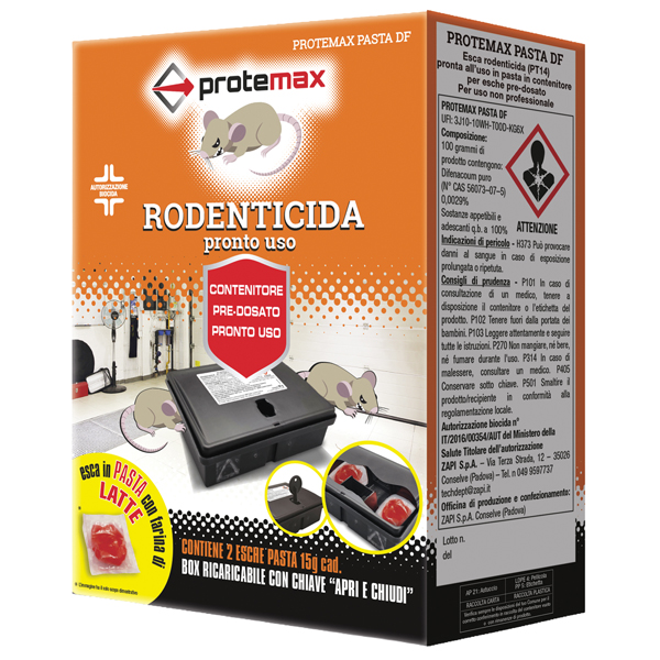  Box Topo kill esca rodenticida - Protemax 