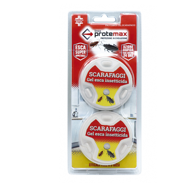  Esche gel per scarafaggi - Protemax - blister 2 pezzi 
