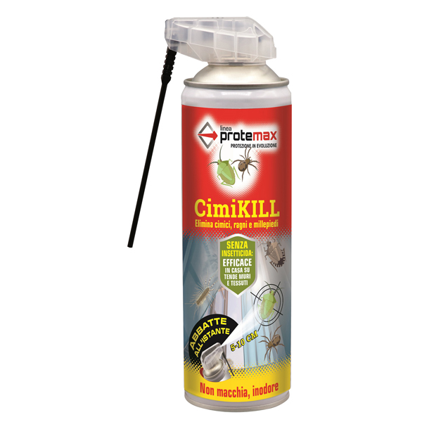  Spray Cimi kill per ragni cimici e millepiedi - 500 ml - Protemax 