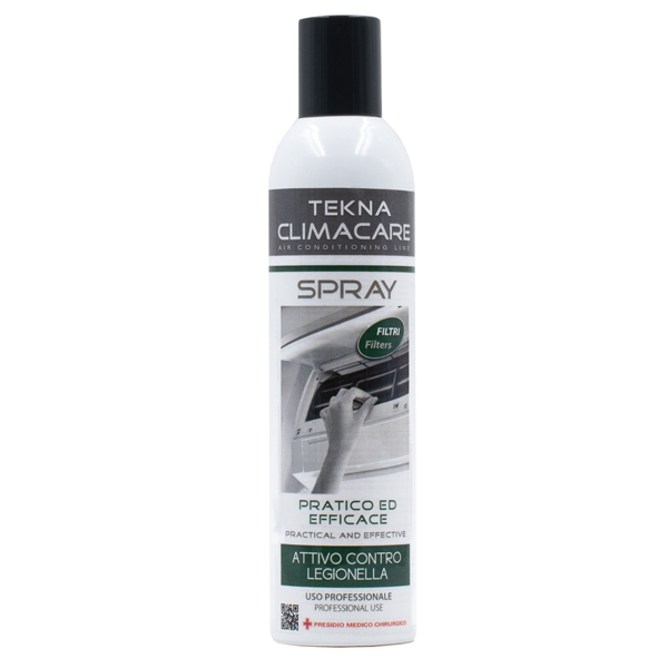  Spray disinfettante Climacare - per climatizzatori - 400 ml - Tekna 