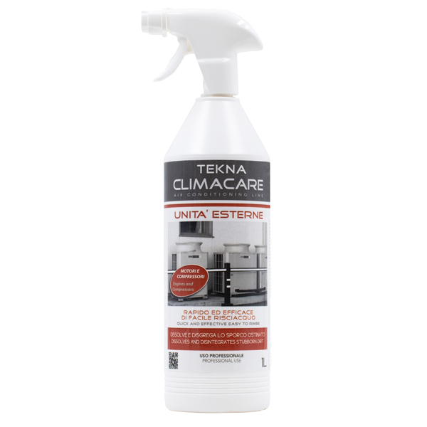  Detergente spray climacare - unità esterne - 1 lt - Tekna 