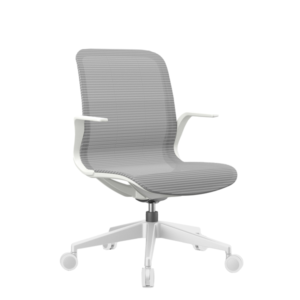  Poltrona direzionale Marilyn MYDO - con braccioli inclusi - bianco - Unisit 