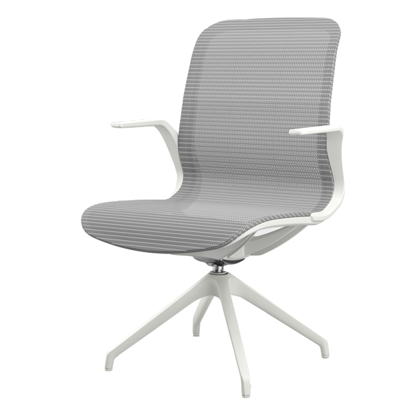  Poltrona direzionale Marilyn MYD4O - con braccioli inclusi - bianco - Unisit 