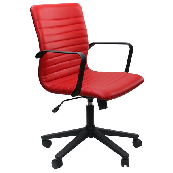  Poltrona direzionale Euterpe EPD - con braccioli inclusi - rosso - Unisit 