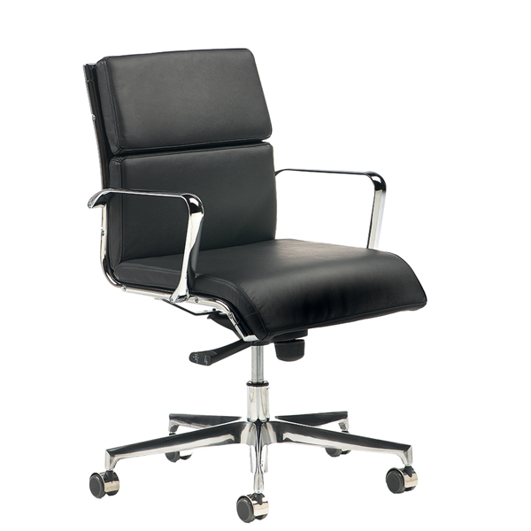  Poltrona direzionale Pollux Elite POD - con braccioli inclusi - nero - Unisit 