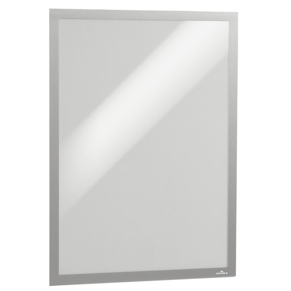  Cornice adesiva Duraframe Poster A1 - 59,4 x 84,1 cm - argento - Durable 