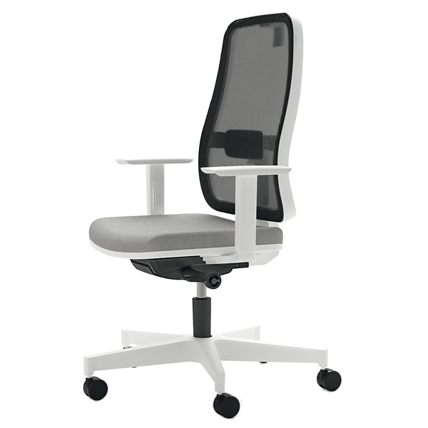  Poltrona direzionale Blaze BLYTB - con braccioli regolabili - grigio - Unisit 