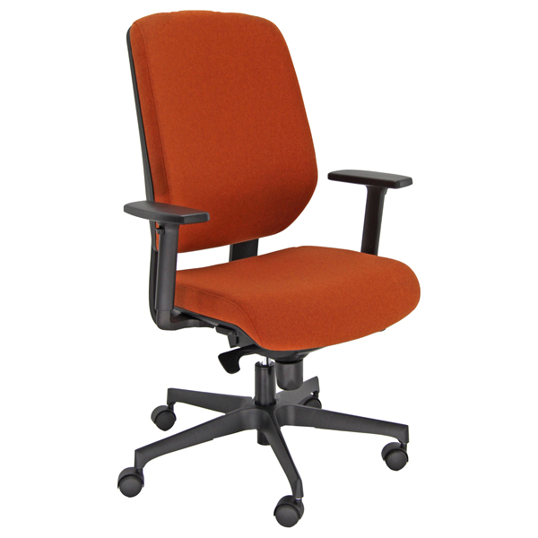  Poltrona semidirezionale Atlantia AAAN - con braccioli regolabili - ruggine - Unisit 