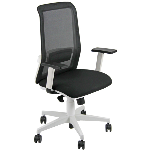  Seduta operativa Jet JEAB - con braccioli regolabili - nero - Unisit 