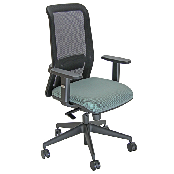  Seduta operativa Jet JEA - con braccioli regolabili - verde - Unisit 