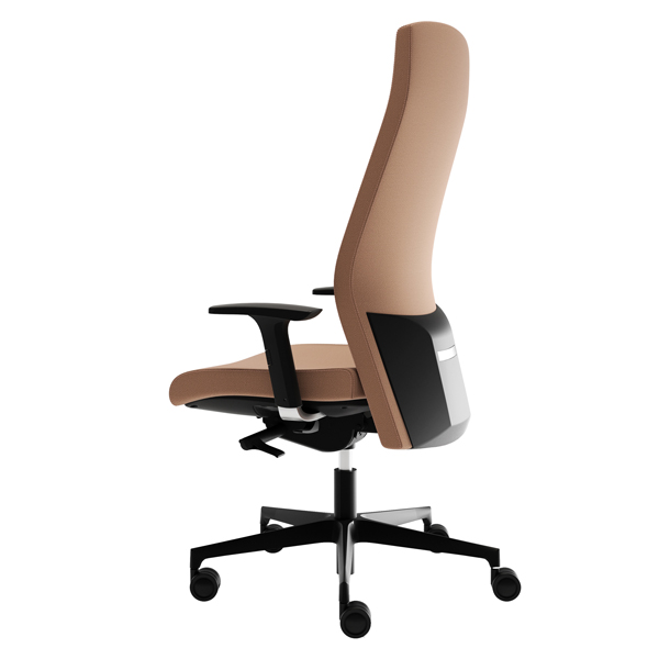  Poltrona direzionale Shield SEAN - con braccioli regolabili - arancio - Unisit 