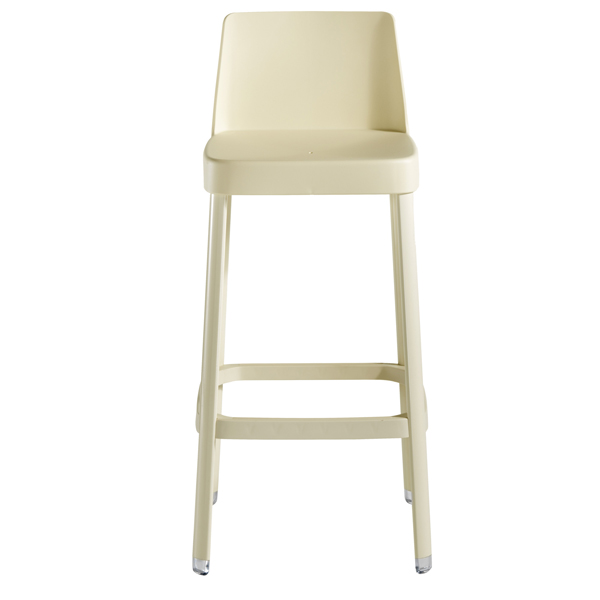  Sgabello Tapas TAPSA - senza braccioli - avorio - Unisit 