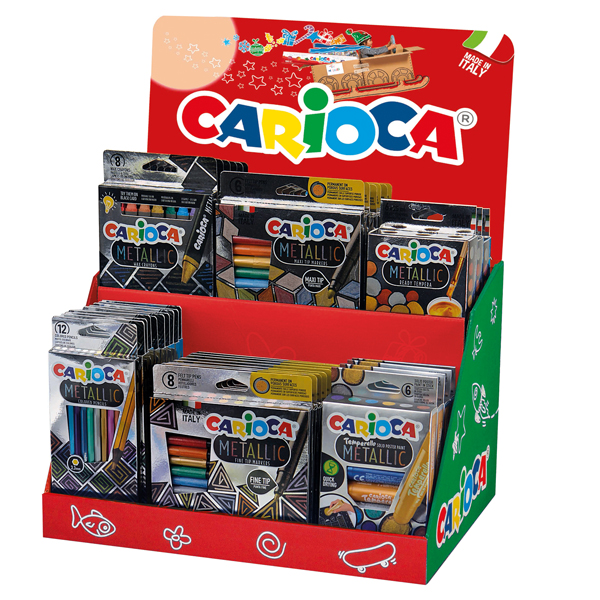  Expo da banco - assortimento Metallic - Carioca 