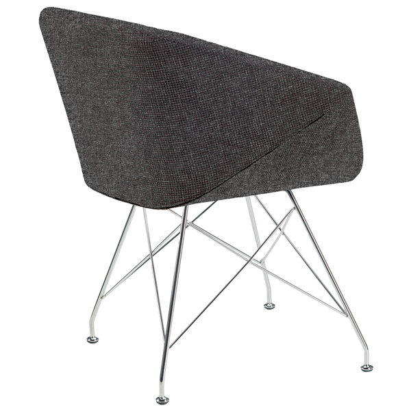  Poltroncina attesa Sit Up SU4C - grigio - Unisit 