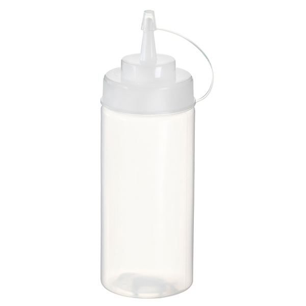  Squeeze bottle - per salse - 500 ml - trasparente - Leone 