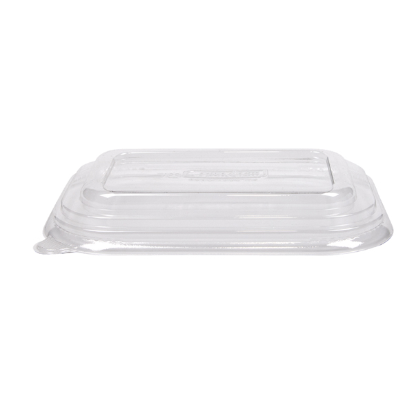  Coperchio in resina - per bowl rettangolari 500/750 ml – 17 x 12 cm - trasparente - Signor Bio - conf. 50 pezzi 