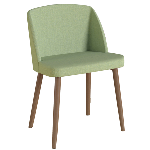  Poltroncina attesa Norma NO4L - verde chiaro - Unisit 