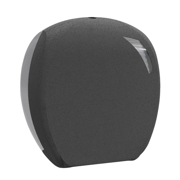  Dispenser per carta igienica Mini Jumbo Skin - 29,6 x 13,5 x 27,7 cm - rotolo diametro 24 cm - pietra - Mar Plast 