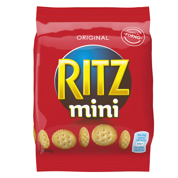  Mini Ritz - in sacchetto - 35 gr - Ferrero 