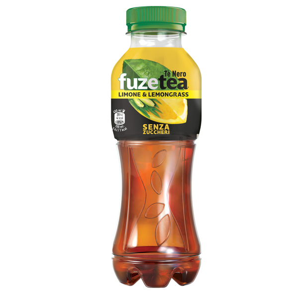  Fuze tea - in bottiglia - 400 ml - gusto limone zero 