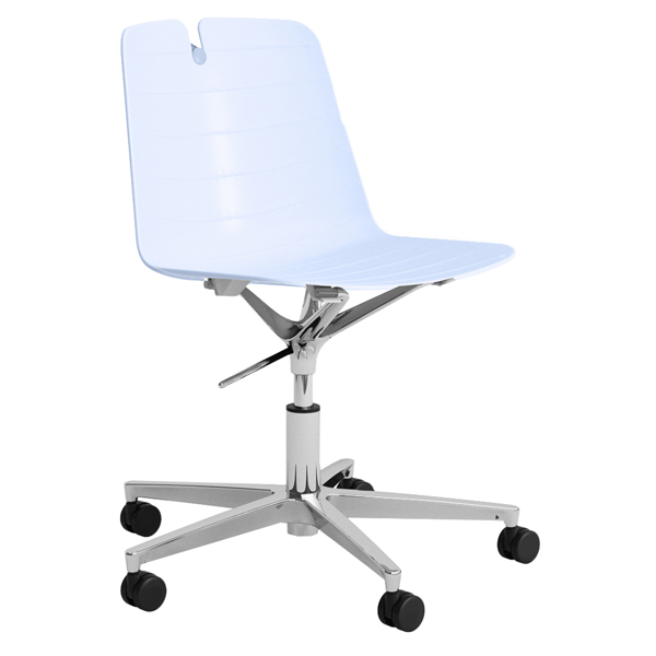  Seduta Home/Office Mindy MNGP - senza braccioli - celeste - Unisit 