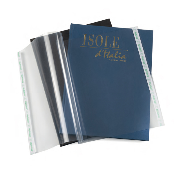  Coprilibro Cristallo - 50 x 31 cm - PP - 140mic - liscio - trasparente neutro - Colorosa 