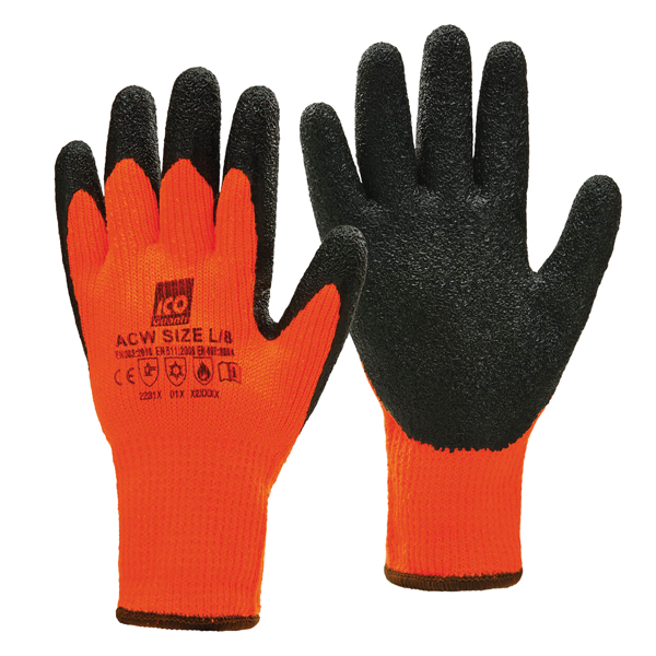  Guanti mechanical Safety Palmpro 161 - taglia XL - arancione - Icoguanti 