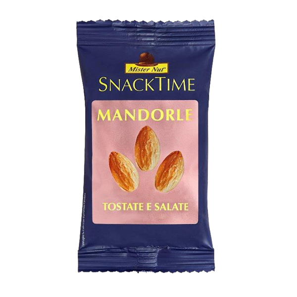  Mandorle Snack time - 25 gr - Mister Nut 