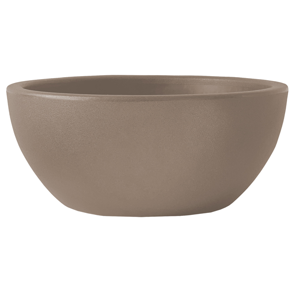  Vaso ciotola Era - 25 L - PE - cappuccino - TeraPlast 