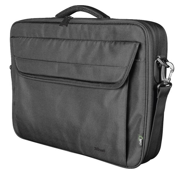  Borsa per notebook - Atlanta - ecocompatibile - da 16" - Nero - Trust 