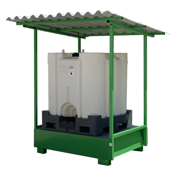  Vasca di raccolta coperta - a tenuta stagna - 1150 L - Carvel 