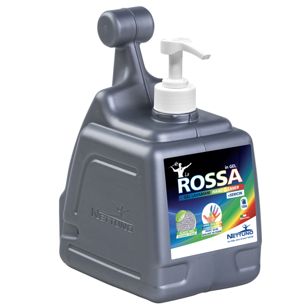  Gel lavamani La Rossa Gel - T-Box con dosatore - 3000 ml - Nettuno 