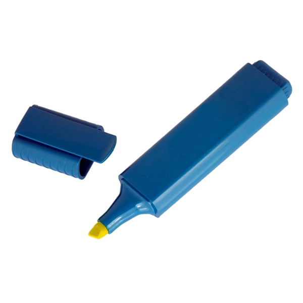  Evidenziatore detectabile - adatto al contatto con alimenti - 11,3 cm - PP - giallo 