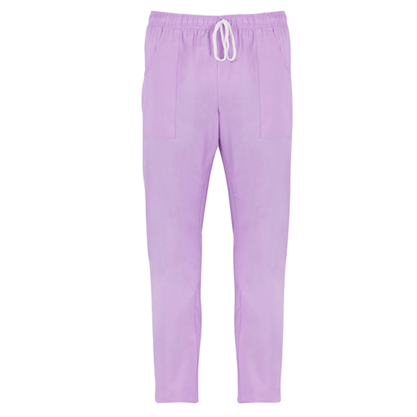  Pantalone Pitagora - unisex - taglia L - lilla chiaro - Giblor's 