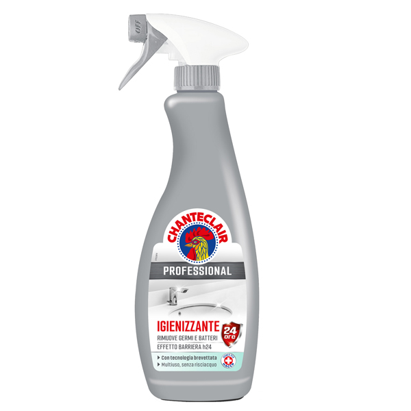  Detergente Professional bagno igienizzante H24 - in trigger - 700 ml - Chanteclair 