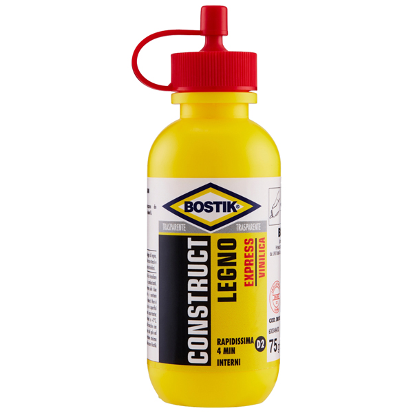  Colla Construct Legno Express flacone 75g D8103 Bostik 