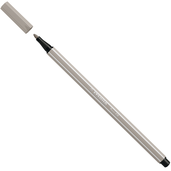  Pennarello Pen 68 - grigio caldo - 93 - Stabilo 