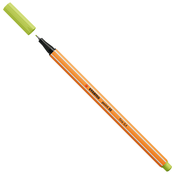  Fineliner Point 88 - tratto 0,4 mm - lime 14 - Stabilo 