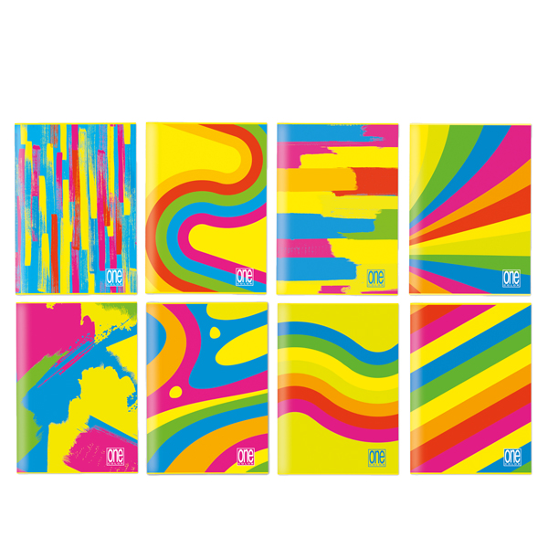  Maxiquaderno One Color Fantafluo - A4 - 4 mm - 20+1 fogli - 80 gr - Blasetti 