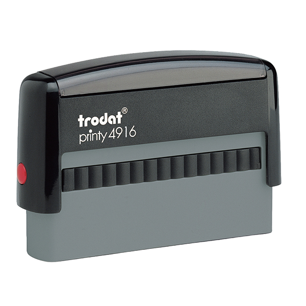  Timbro Original Printy 4916 - personalizzabile - 70 x 100 mm - 3 righe - autoinchiostrante - Trodat 