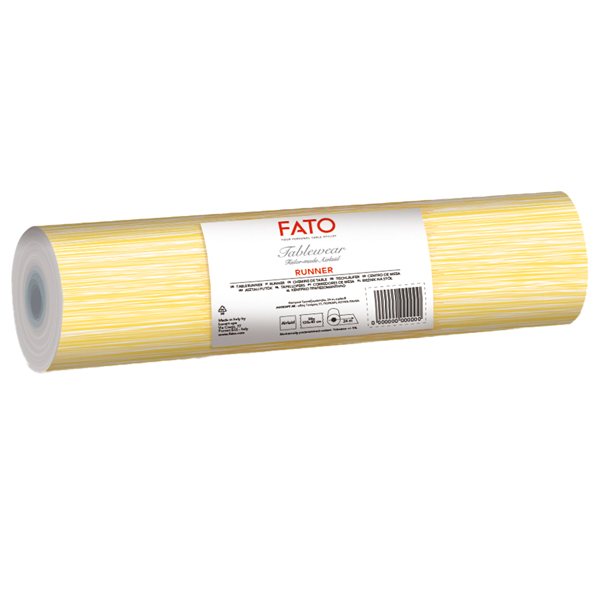  Runner linea Millerighe - 0,40 x 24 m - mimosa - Fato 