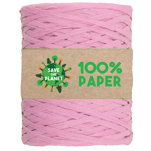  Nastro Rafia - 100 m - carta - rosa 05 - Brizzolari 