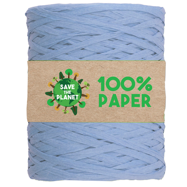  Nastro Rafia - 100 m - carta - azzurro 06 - Brizzolari 