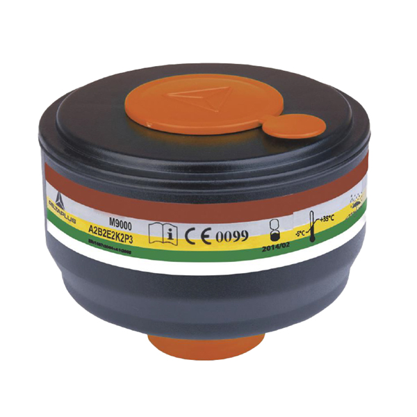  Filtro EN148/1 per maschera completa M9200/M9300 - A2B2E2K2P3 - DeltaPlus - kit 4 pezzi 