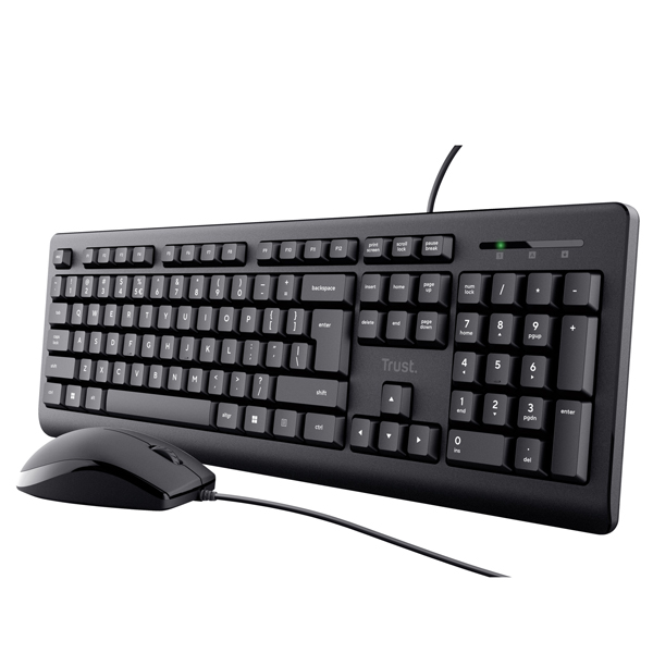  Set tastiera + Mouse a filo Primo - Trust 
