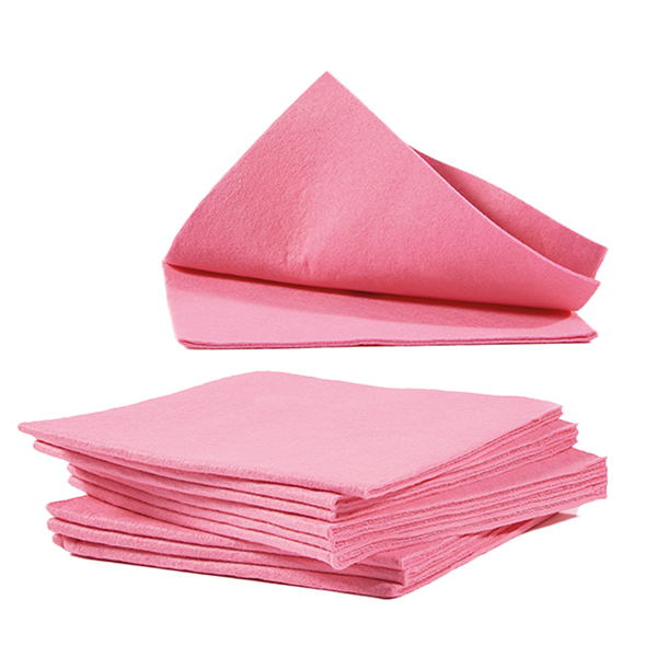  Panno multiuso Omni - 40 x 38 cm - TNT - rosso - Perfetto - conf. 10 pezzi 