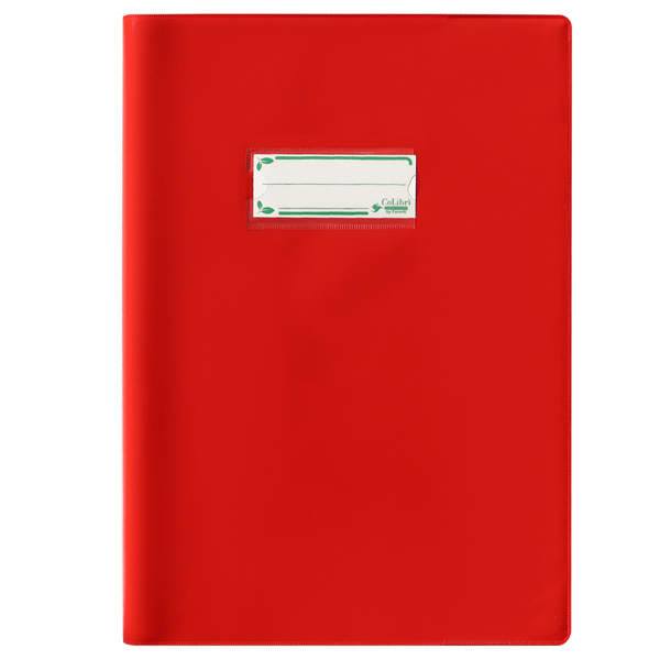  Coprimaxi Colibrì - A4 - ecoPE - 180 mic - c/alette - laccato - rosso - Favorit 